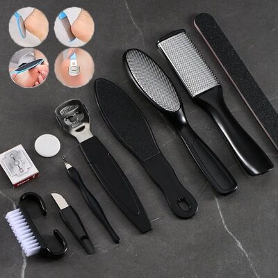 Pedicure Set Peeling and Exfoliating Calluses Foot Scrubbing
