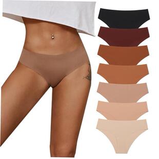 Silk Women Sports Thongs g string Seamless Panties Underwear