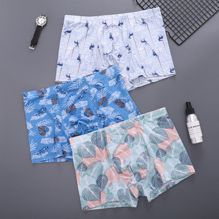 Boxer Brief Shorts For Men Underpants Underwear Short Pants