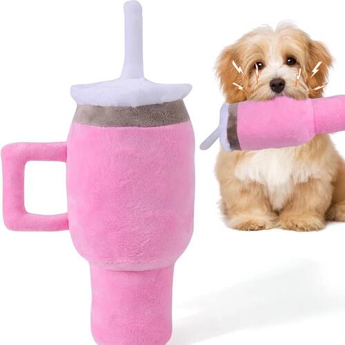Cup-Shaped Pet Chew Toy - Non-Toxic Bite-Resistant Interacti