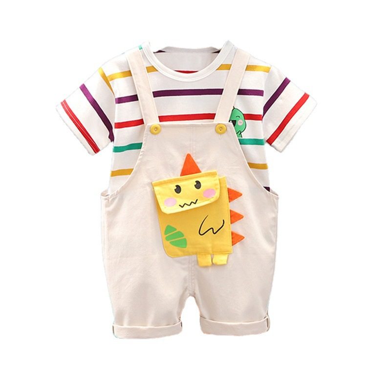 baby boy clothes summer 2021 infan clothing sets stripe cart