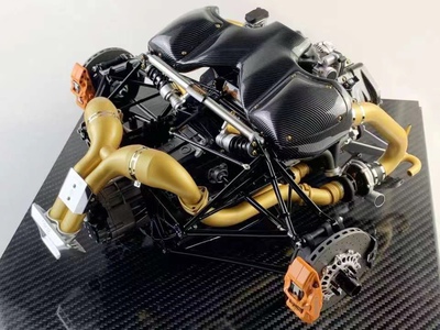 Frontiart 1/6  科尼赛格 one1 引擎 土豪金特别版全球限量999台