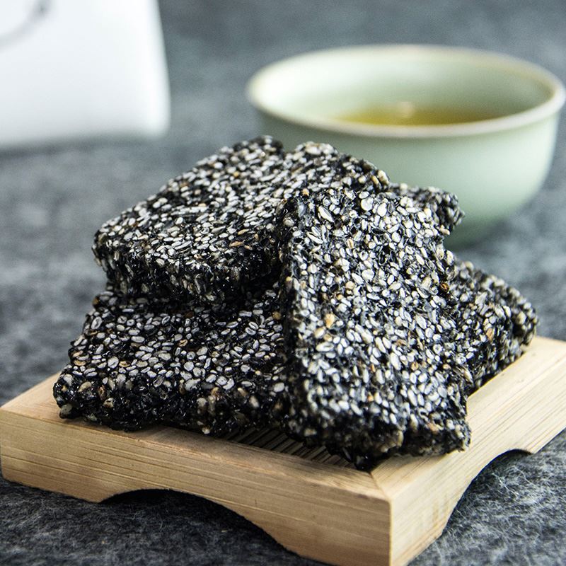 手工黑芝麻薄片江西特产休闲小吃花生麦芽酥糖糕点孕妇零食饼干