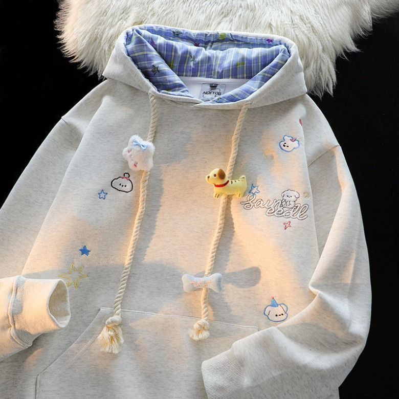 男女童连帽卫衣2025新款保暖