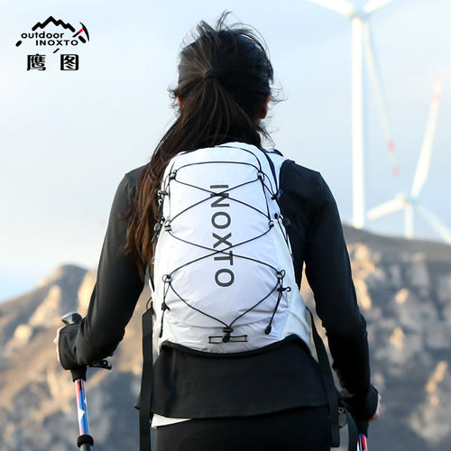鹰图户外登山跑步12L18L轻便背包