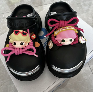 卡通立体dimoo公仔盲盒装饰diy洞洞鞋ouder配饰鞋扣可爱公仔鞋花