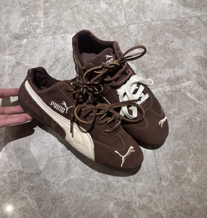 4-Pack Shoelaces Combination Miu Collaboration Brown Shoelaces Sports Speedcat Trendy Puma Racing Shoe Laces