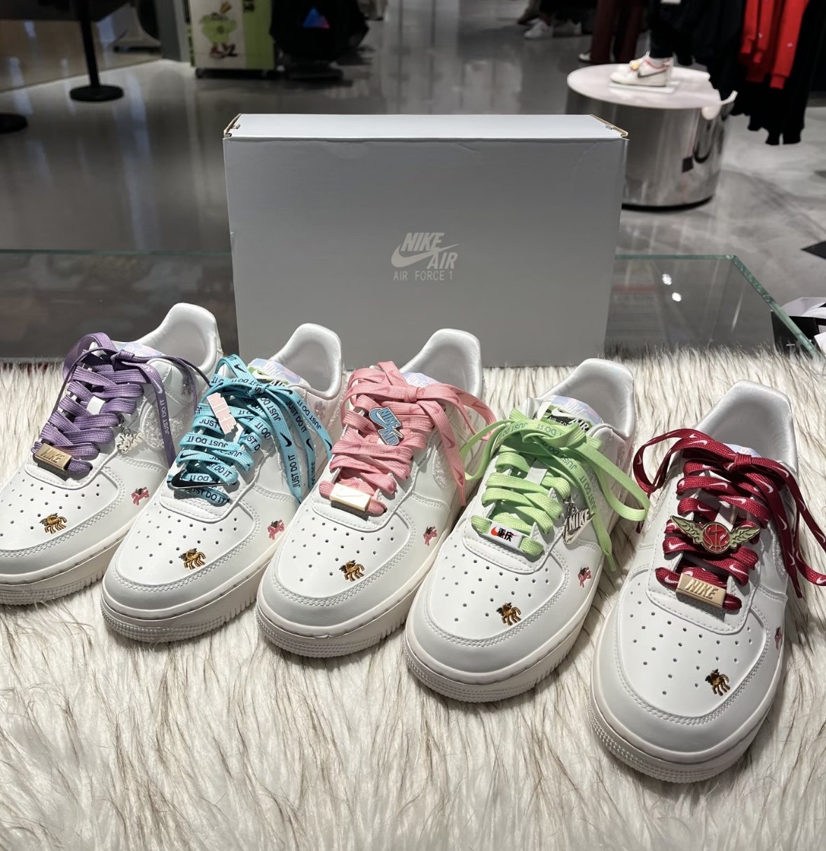 多彩钩子扁平扎染彩色字母鞋带适配空军一号af1马年新年DIY鞋绳子,服饰配件/皮带/帽子/围巾,鞋带,淘宝优惠券,粉丝福利购,淘宝优惠卷