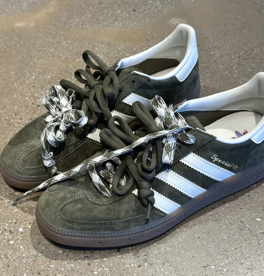 千鸟格格子图案鞋绳适配阿迪德训鞋鞋带三叶草samba运动板鞋鞋绳