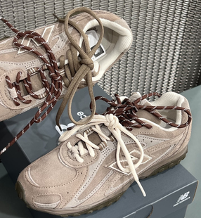 圆形点点鞋绳适配nb联名谬miu系鞋带绿色同款复古德训鞋运动鞋diy