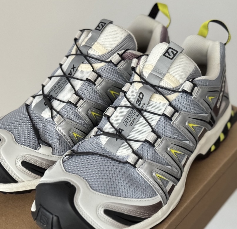 适配SALOMON萨洛蒙XA Pro 3D银色户外跑步鞋XT6运动机能免系鞋带