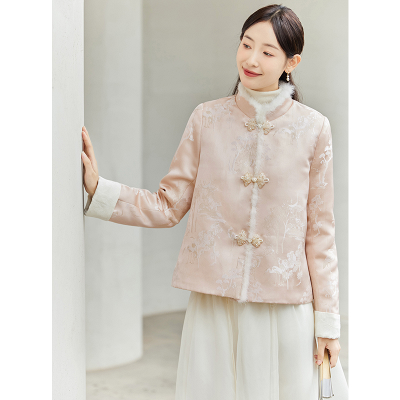 新中式国风女装复古禅意茶服