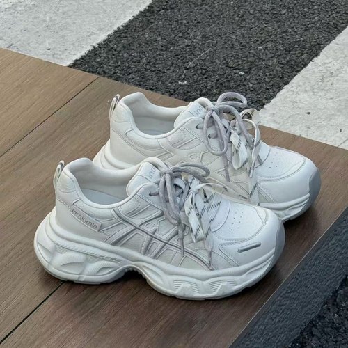 时尚轻便简约双鞋带潮流老爹鞋女