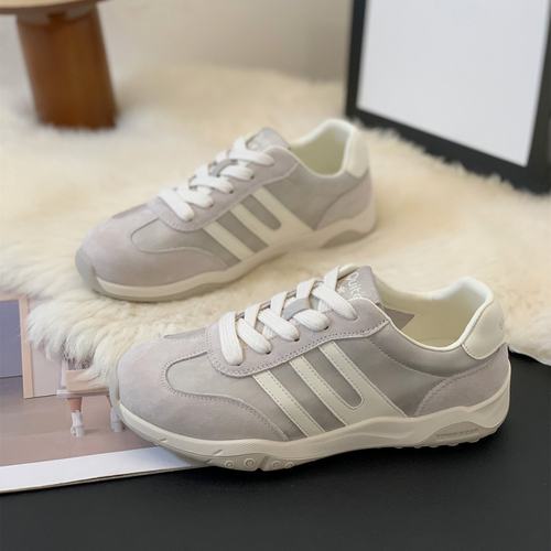 舒适平底不累脚韩版轻便百阿甘鞋