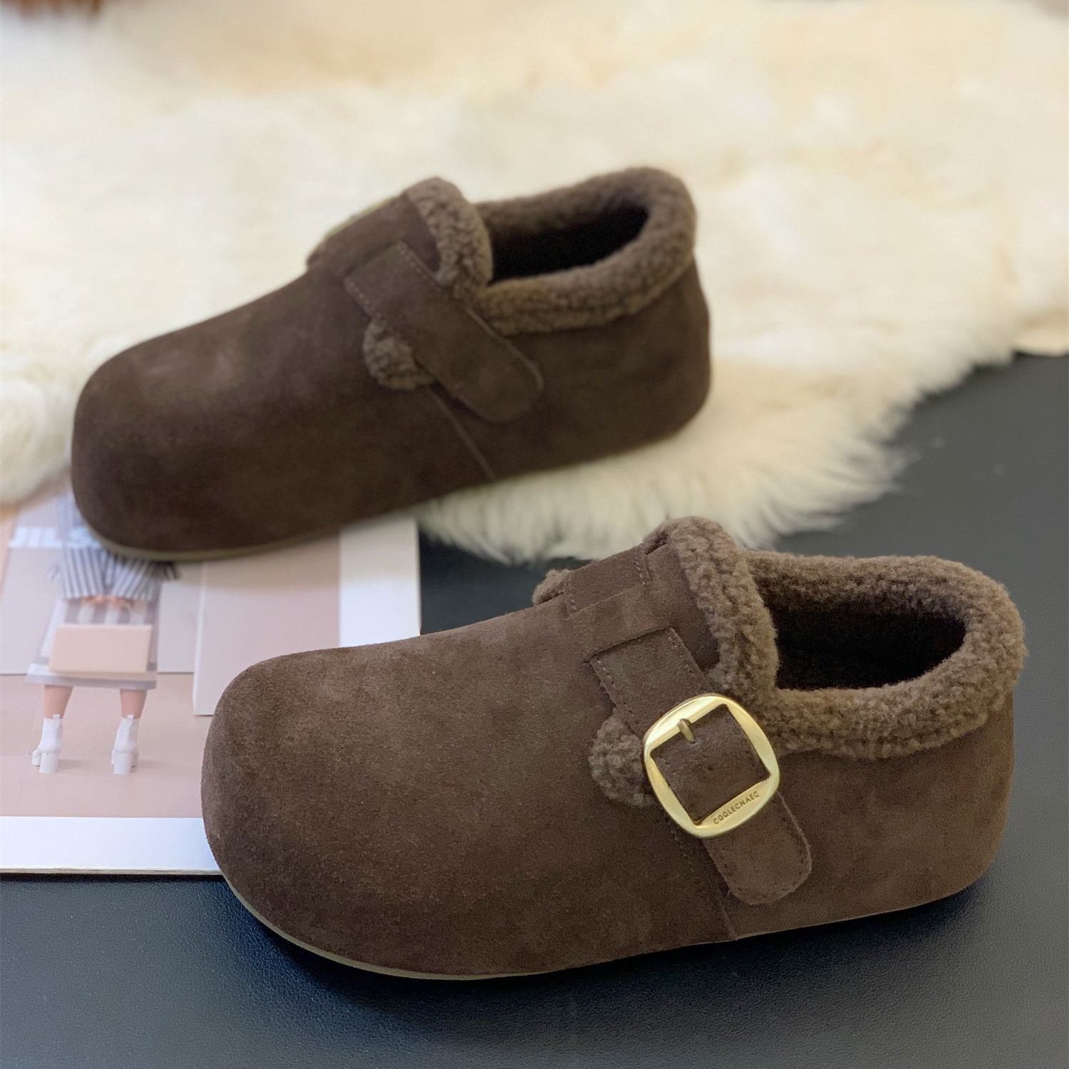 超过内增高轻便舒适加绒保暖棉鞋