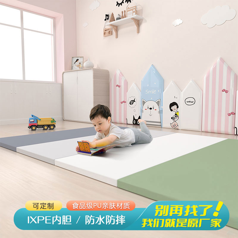 特价清仓宝宝家用无缝折叠爬行垫无毒无味婴儿童专用防摔游戏地垫