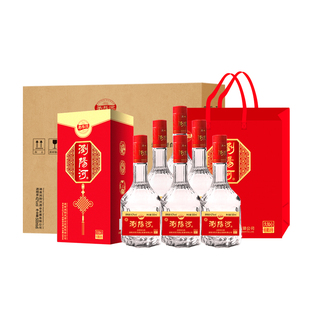 浏阳河酒白酒浓香型42度珍藏一号500ml*6瓶送礼宴请