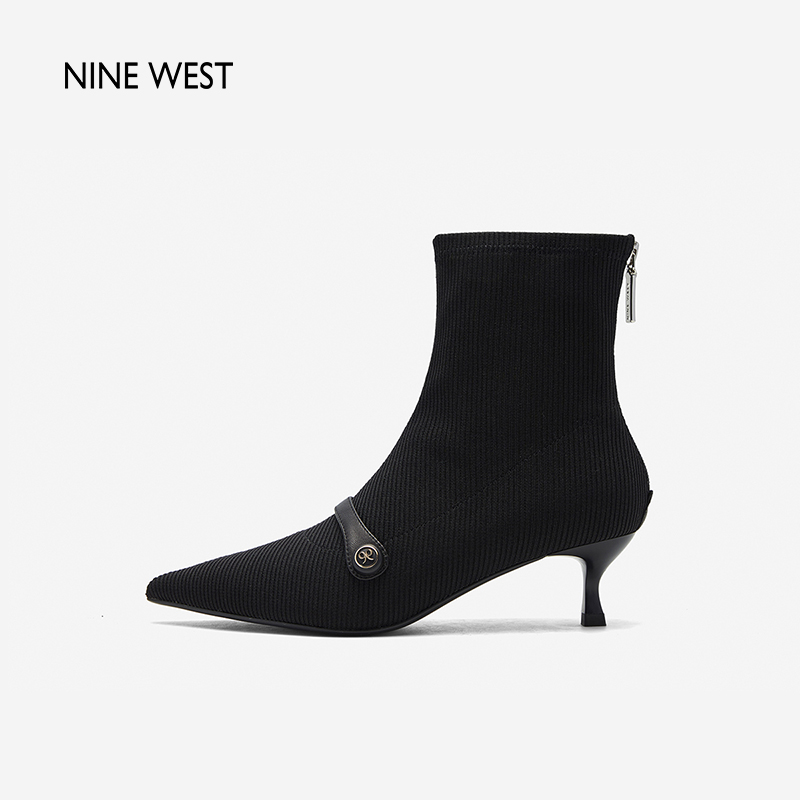 NineWest/玖熙99饰扣弹力靴