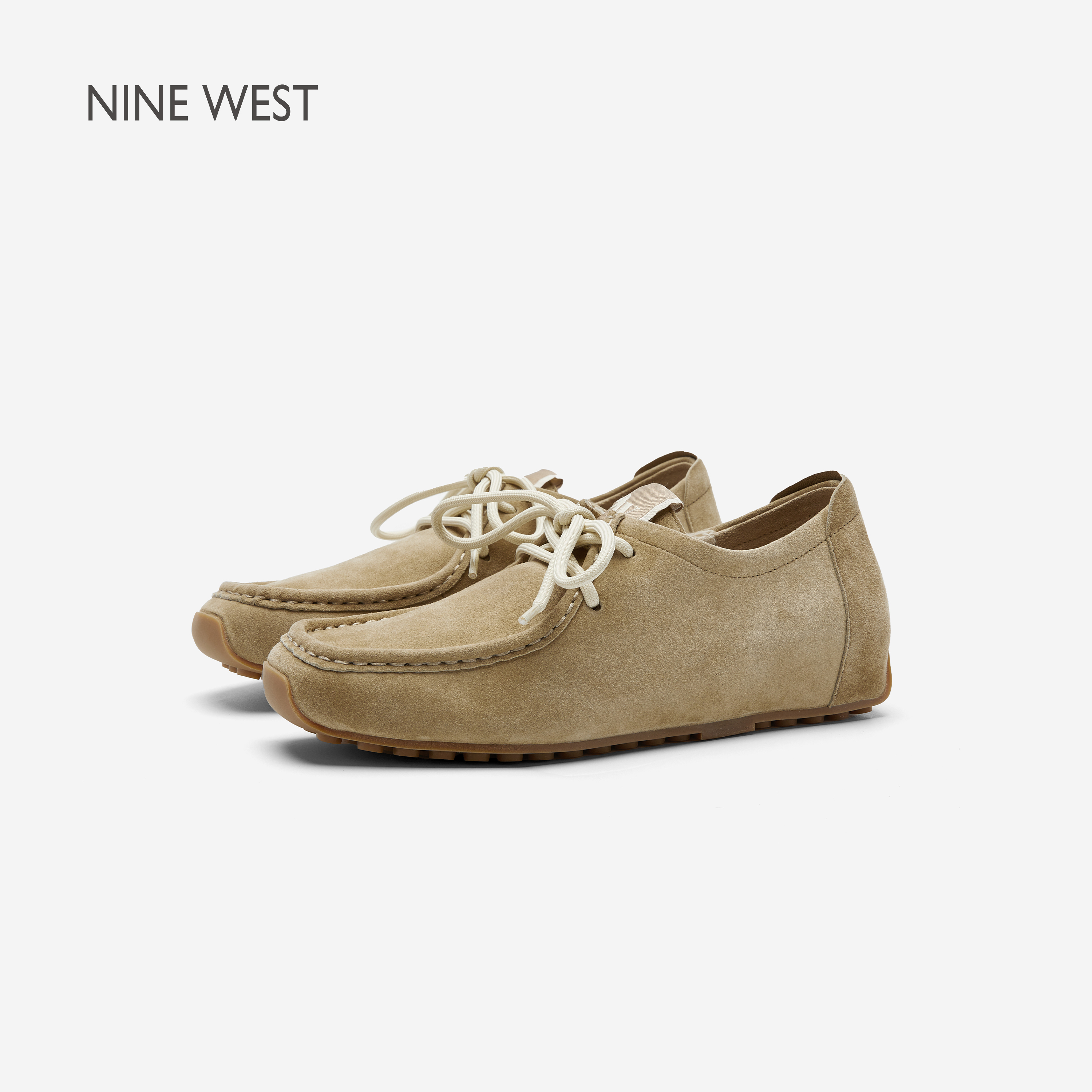 NineWest/玖熙内增高袋鼠鞋