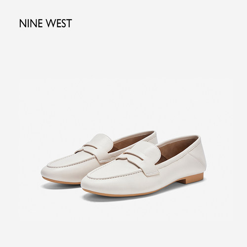 NineWest/玖熙英伦风乐福鞋