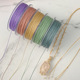 0.8mm15股南美圆蜡线包石头专用线72号macrame编绳线编织绳