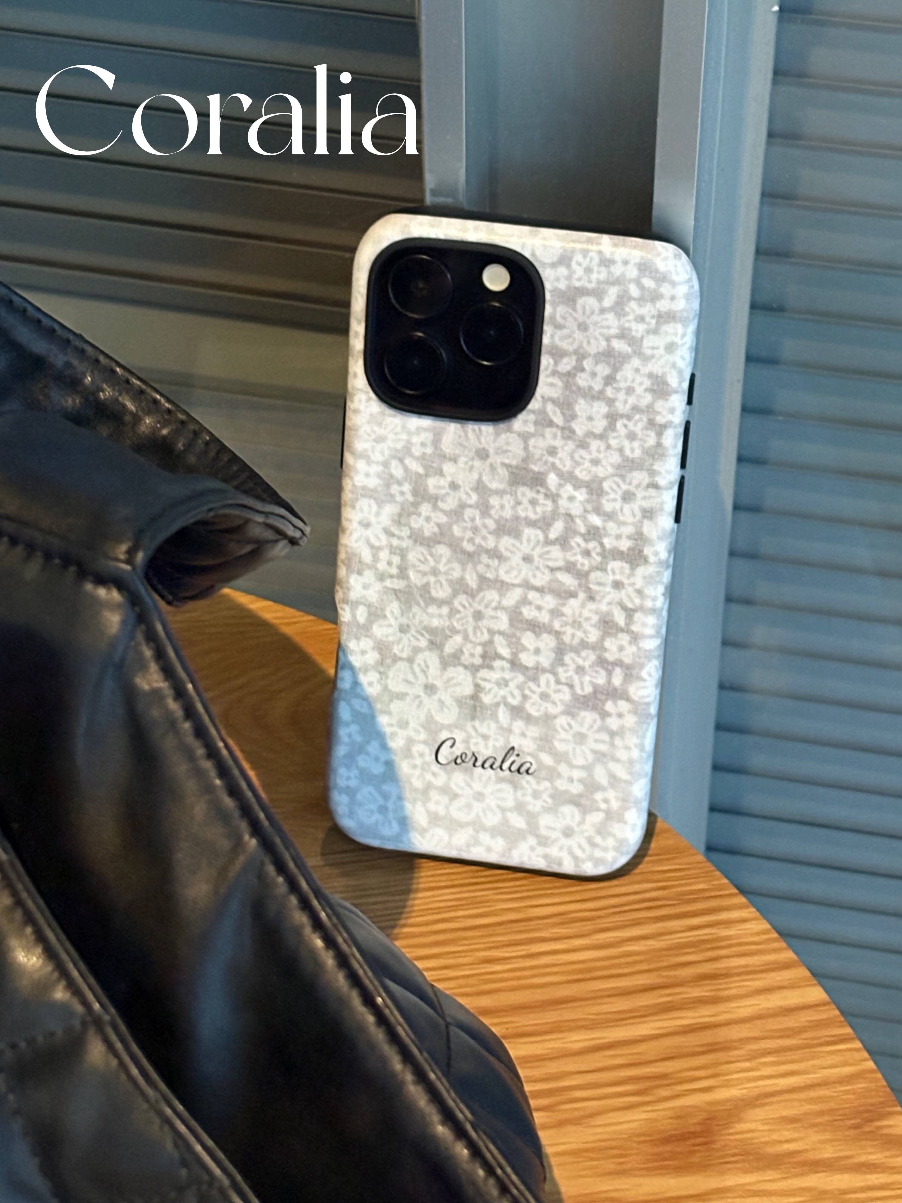 Coralia 25SS原创设计碎花花朵印花韩国进口菲林二合一磁吸手机壳简约时尚iphone17promax,3C数码配件,手机保护套/壳,淘宝优惠券,粉丝福利购,淘宝优惠卷