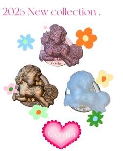 Coralia｜26SS“梦幻乐园卷毛小马Pony”手机支架磁吸款立体浮雕