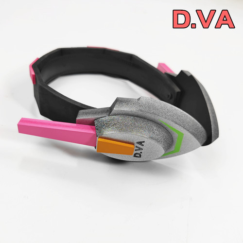 dva耳机守望先锋cos道具武器装备