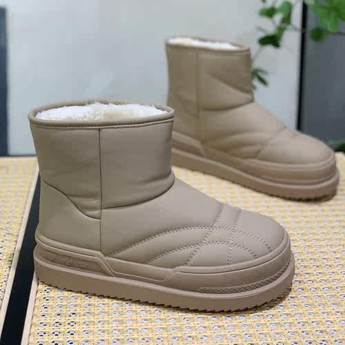 舒适百搭加绒舒适雪地靴加厚棉靴