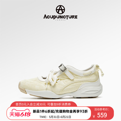 ACUPUNCTURE/爱克佩特圈a2026新款时尚运动玛丽珍鞋女透气休闲鞋