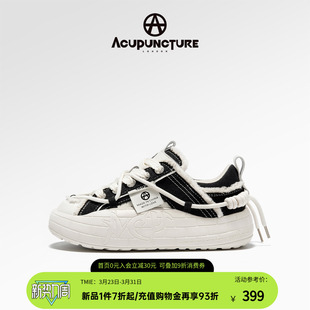 爱克佩特圈A时尚 女厚底情侣款 面包鞋 原创休闲鞋 个性 ACUPUNCTURE