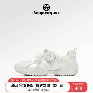 ACUPUNCTURE/爱克佩特圈a厚底玛丽珍鞋女运动休闲鞋子2026春新款