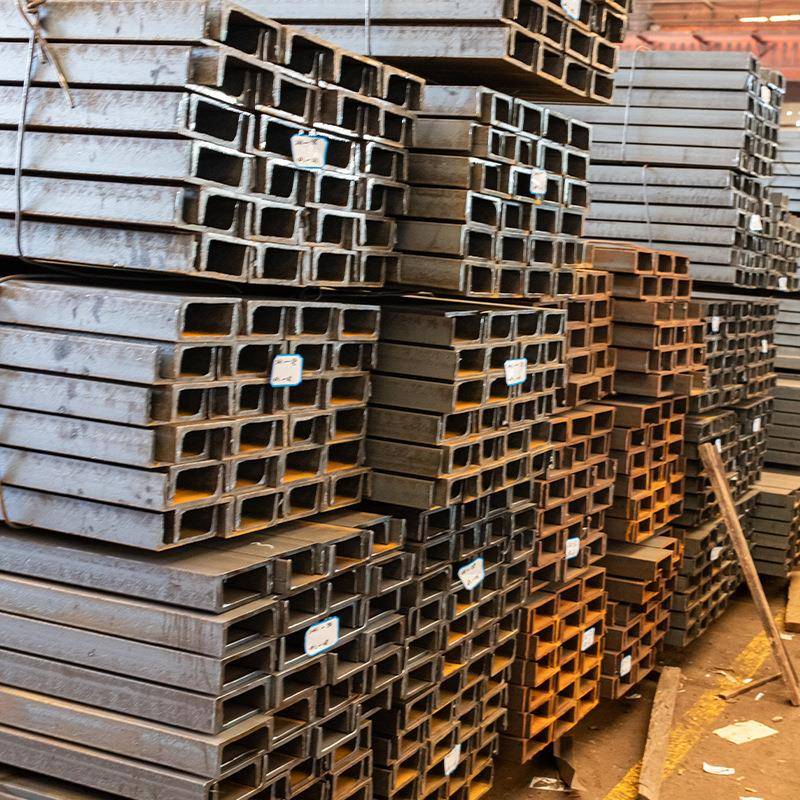 现货5#—孔0#槽钢 黑料热轧槽Q钢 冲4槽钢 235B239镀锌槽钢