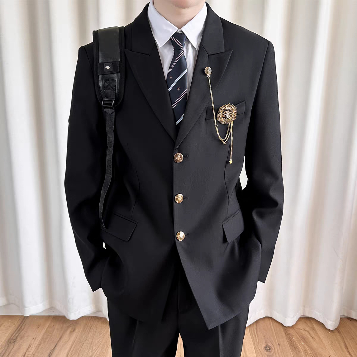 dk西装制服一套装男生西服礼服潮