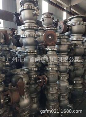 不锈钢法兰316/304手动电动气动国标Q41F16P浮动式软硬密封球阀