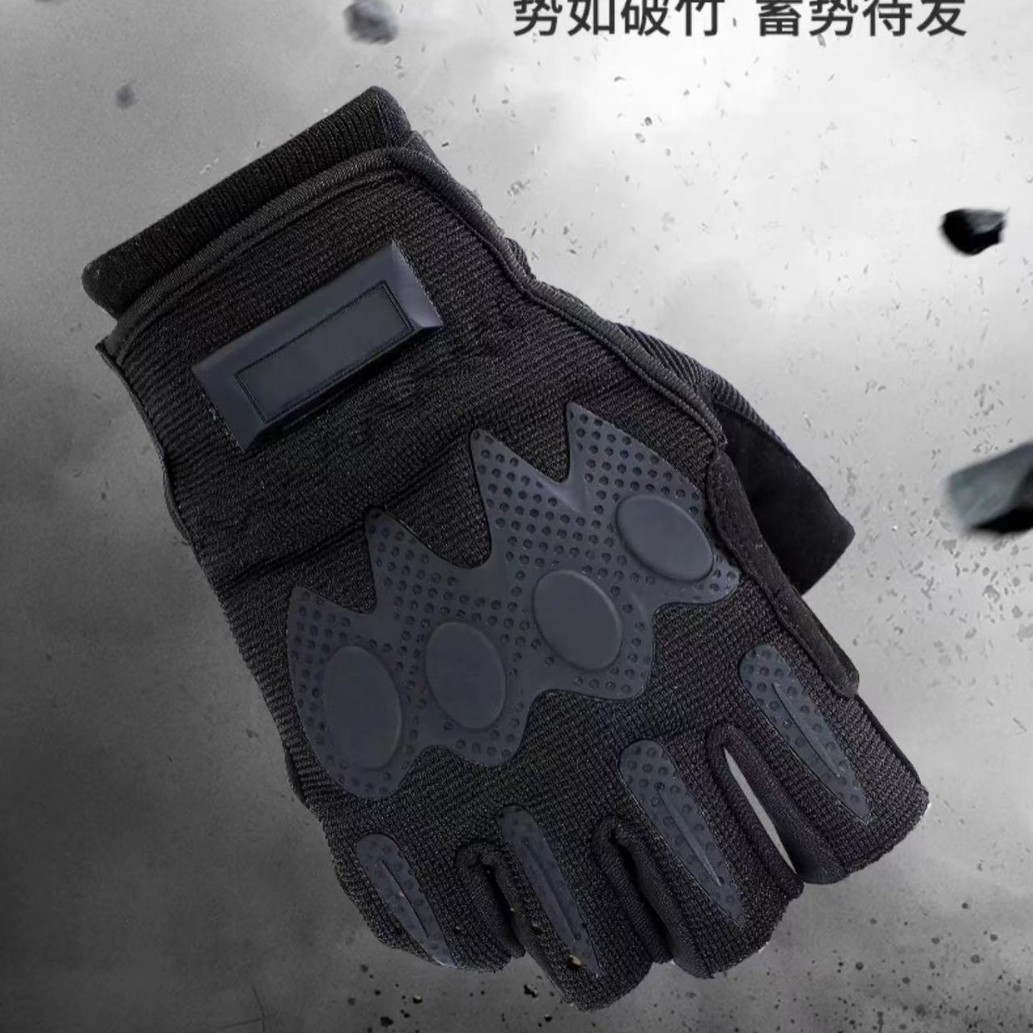 战术手套制式作训全指半指男冬季手套防寒手套保暖加绒