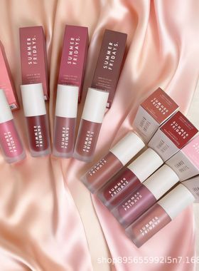 新款 彩妆summerfridays星期五梦幻唇釉唇彩DreamLip滋润口红