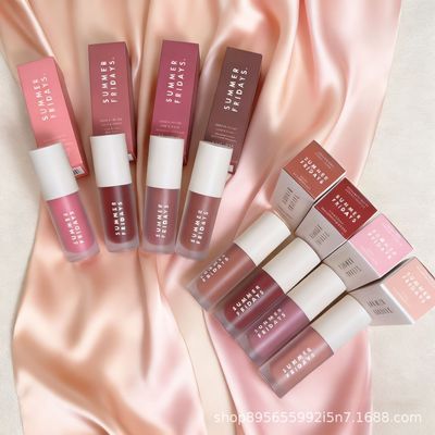 新款 彩妆summerfridays星期五梦幻唇釉唇彩DreamLip滋润口红