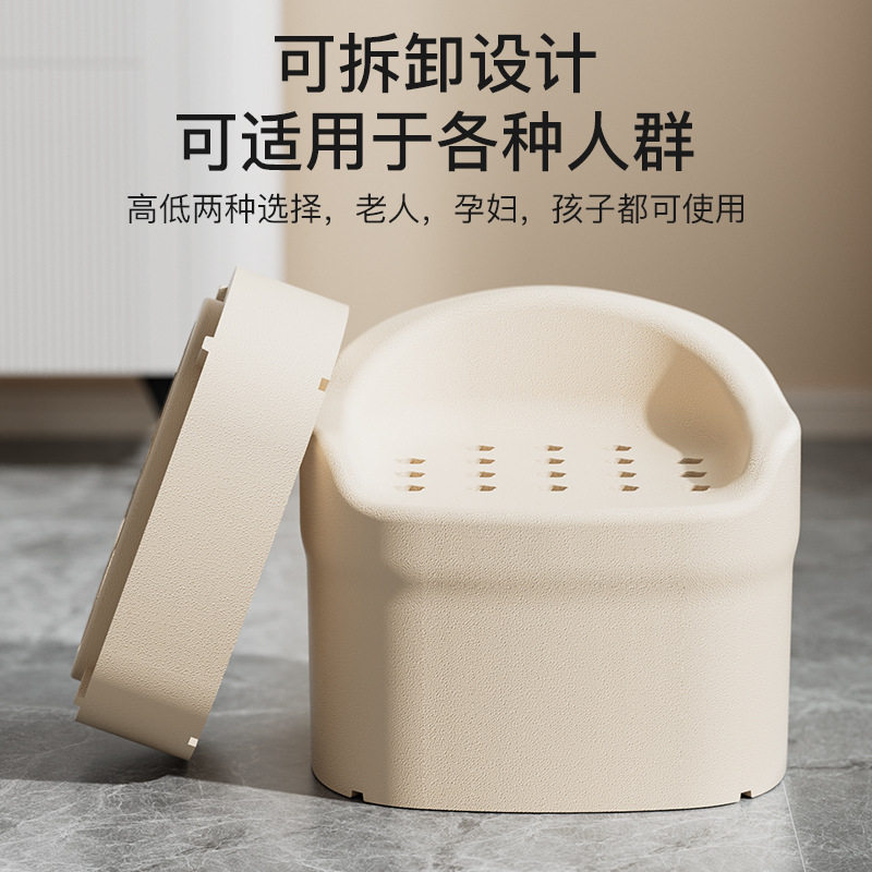 浴室多功能小沙发卫生间E