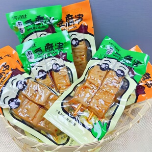 啤酒肚豆腐串卤香麻辣味孜然味商用散装批发休闲解馋零食豆干新鲜