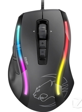 冰豹RGBA灯光ROC-11-812BK库存鼠标 EMP 豹