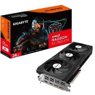 技嘉RX7900XTX GAMING OC电竞显卡 风之力散热系统/RGB/双 BIOS