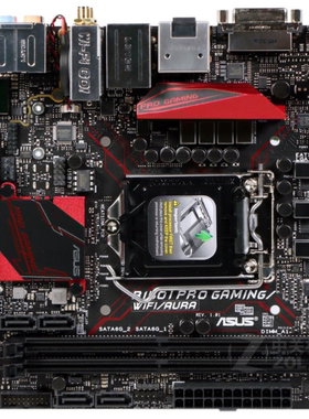 Asus/华硕B150I PRO GAMING WIFI/AURA台式主板支持LGA1151库存D4