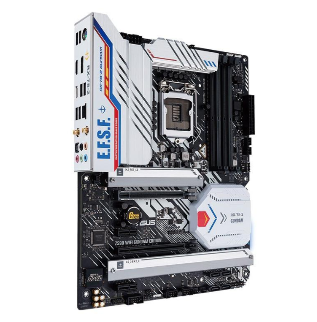 华硕Z590WIFIGUNDAM高达版主板