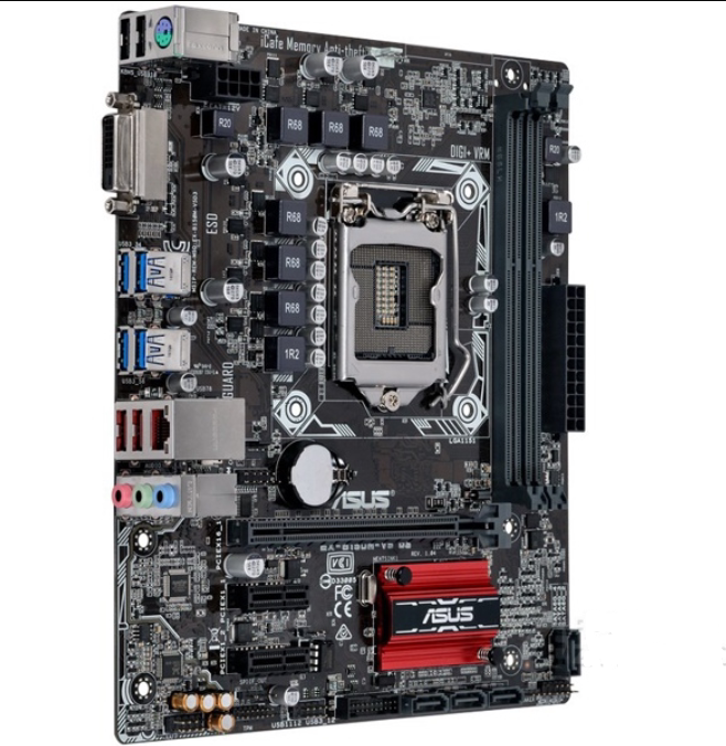 Asus/华硕 EX-B150M-V5 D3 台式机主板支持LGA1151 针脚 DDR4库存