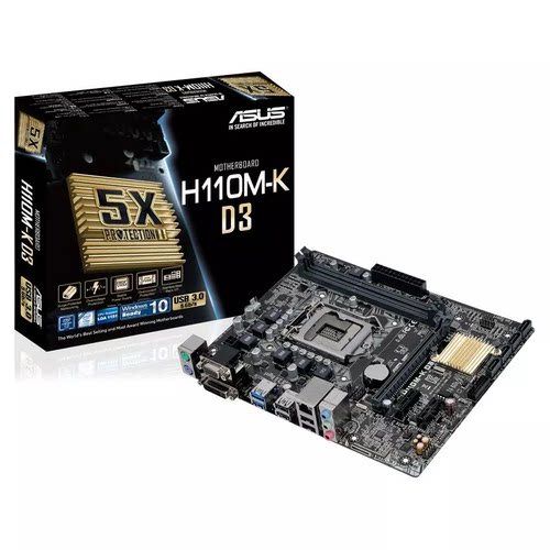 Asus/华硕H110M-KD3台式机主板