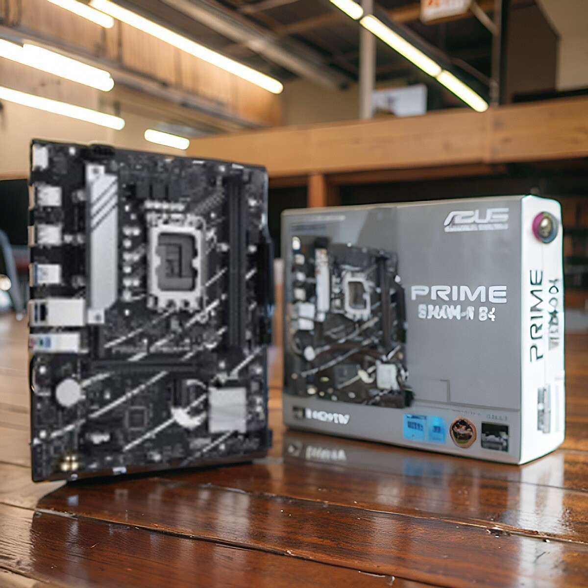 华硕 大师PRIME B760M-R D4 电脑游戏主板 支持12/13代CPU