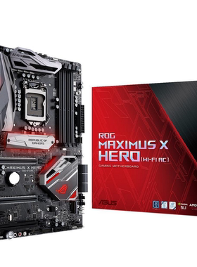 华硕 ROG MAXIMUS X HERO (WI-FI AC)台式主板LGA115库存D4