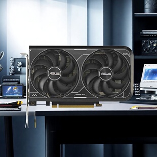华硕DUAL-RTX4060-O8G-V2电竞游戏专业台式电脑独立显卡