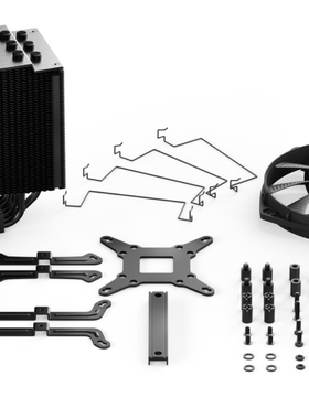 德商必酷be quiet! Dark Rock 4散热器电脑台式机 库存